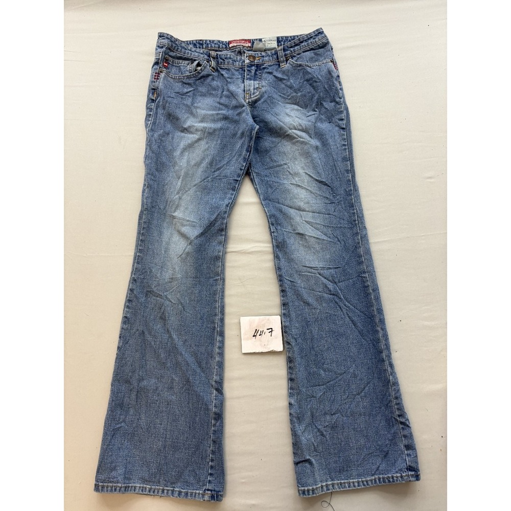 UNIONBAY Women Bootcut Jeans Size 13 Medium Wash Stretch Denim Y2K Vintage